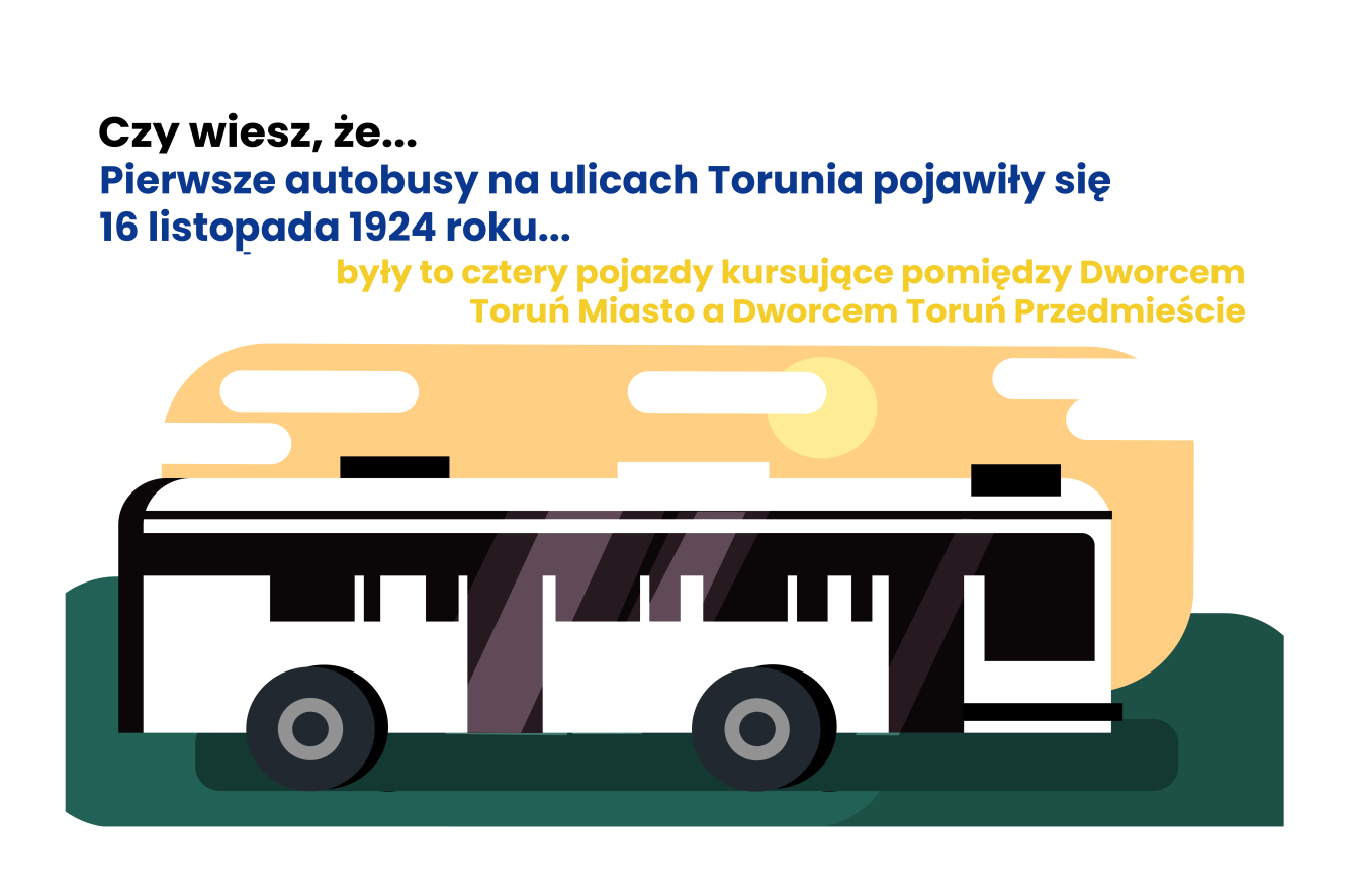 
Pora na kolejną komunikacyjną ciekawostkę, tym razem poświęconą historii toruńskich autobusów. ...